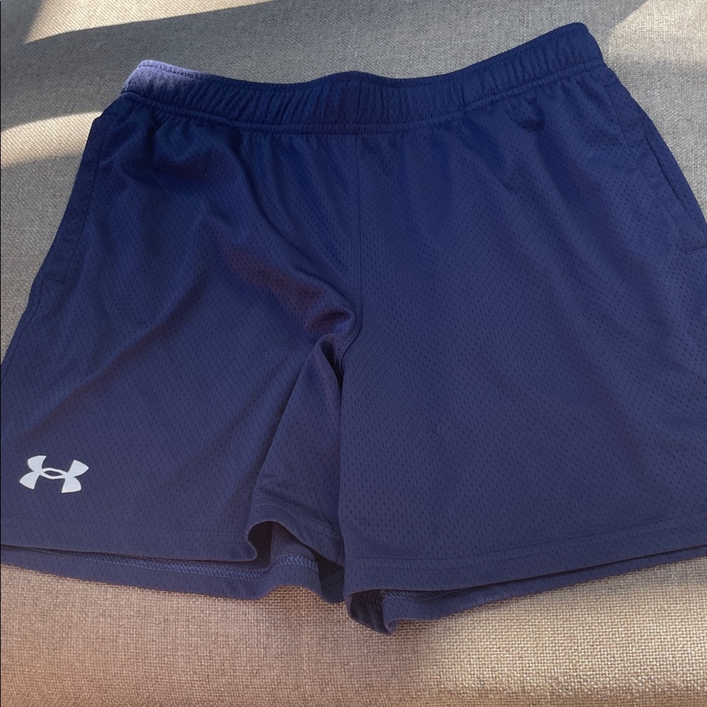 Under Armour Dark Blue Performance Shorts